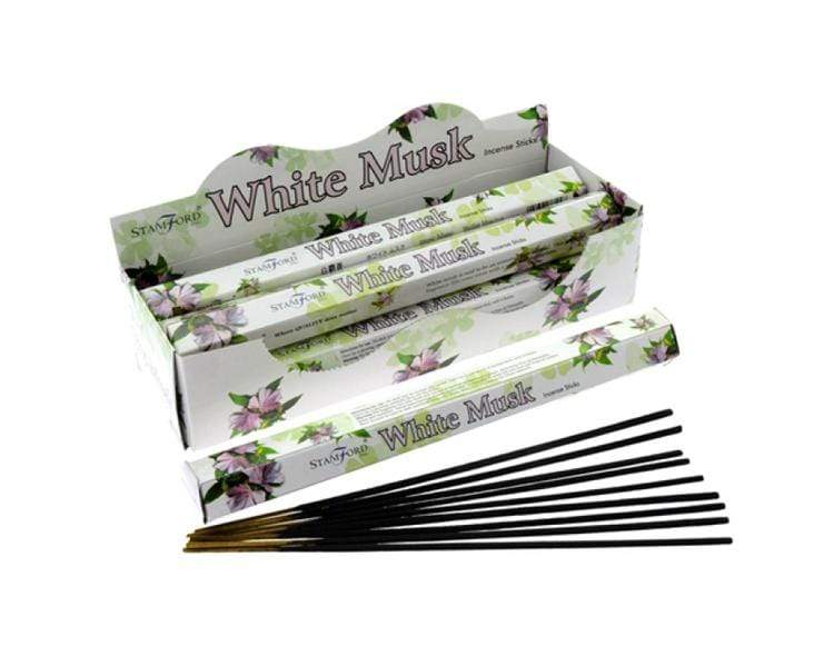 White Musk Incense Sticks By Stamford