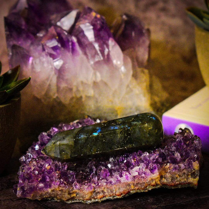Crystal Classics Crystal Wand Labradorite Crystal Wand WDS34