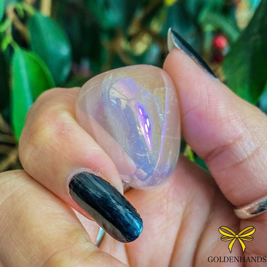 Dolphin Minerals Gemstone Aura Rose Quartz Gemstone