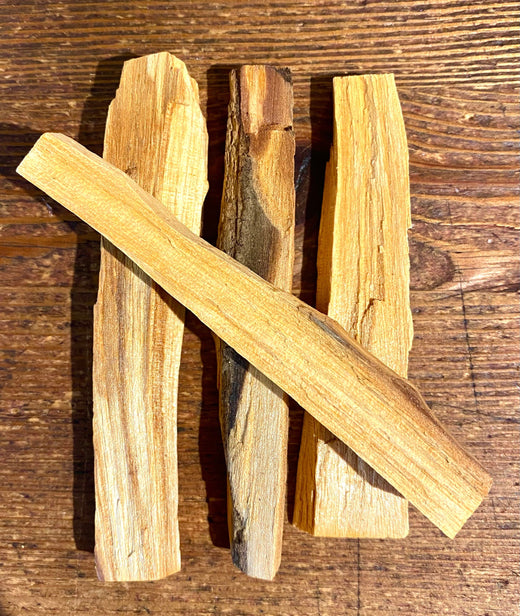 GLOBAL 1ST Incense Palo Santo Pack of 4 Sticks 4" 3821