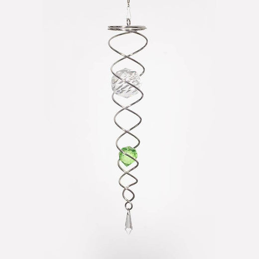 Crystal Tail Silver/Green