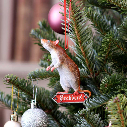 Scabbers Harry Potter Hanging Ornament