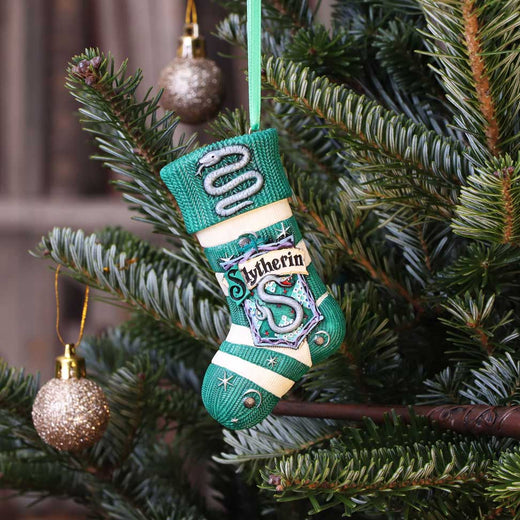 Slytherin Stocking Harry Pottwer Hanging Ornament