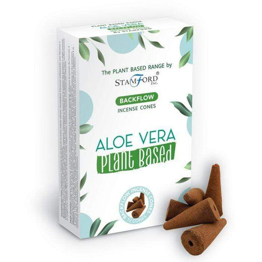 Aloe Vera Stamford Backflow Incense Cones By Stamford