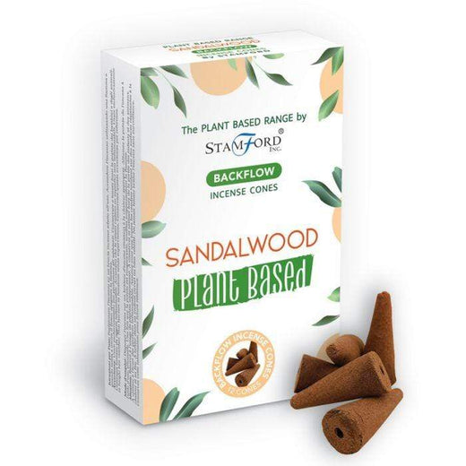 Sandalwood  Backflow Incense Cones by Stamford