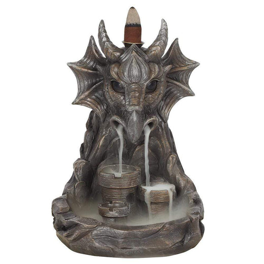 Grey Dragon Backflow Incense Cone Burner