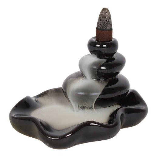 Pebbles Backflow Incense Cone Burner