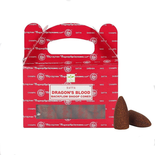 Dragon's Blood Backflow Dhoop Cones