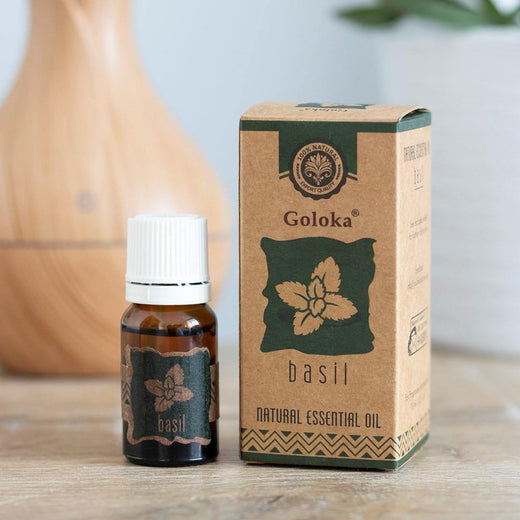 Basil Vegan And Cruelty Free Essential Oil By Goloka 10ml