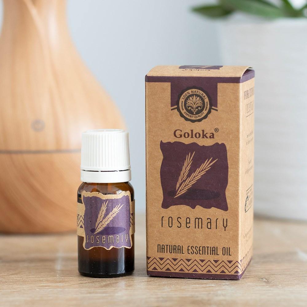 Rosemary Vegan And Cruelty Free Essential Oil By Goloka 10ml