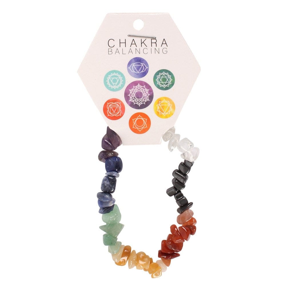 Something Different Wholesale Gemstone Chakra Bracelet CK_28816
