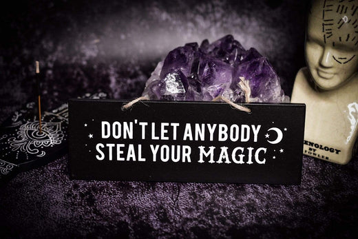 Don't Let Anybody Steal Your Magic Wall Sign