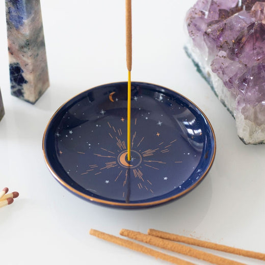 Blue Moon Incense Holder