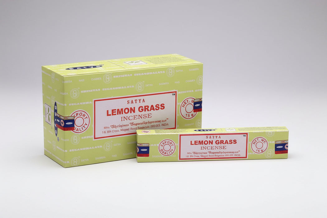 Something Different Wholesale Incense Sticks Lemongrass Incense Sticks by Satya IN8LEM