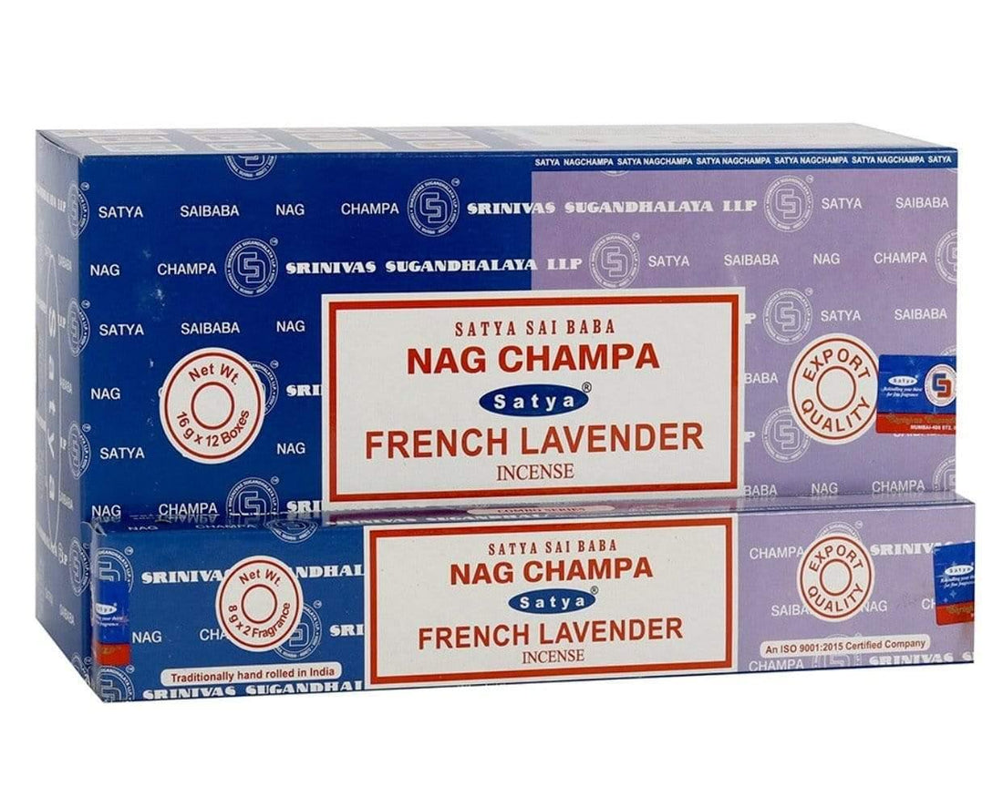 Something Different Wholesale Incense Sticks Nag Champa & French Lavender Incense Sticks By Satya