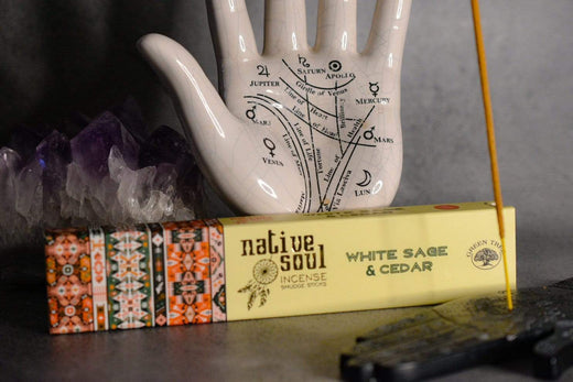 White Sage & Cedar Incense Sticks By Native Soul
