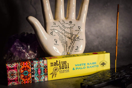 White Sage & Palo Santo Incense Sticks By Native Soul