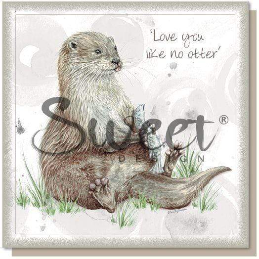 I Love you Like no Otter Card