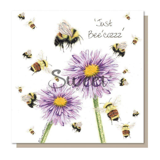 Just Bee'cozzz Card