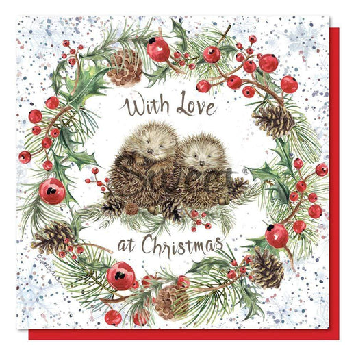 Hedgehogs Love Card