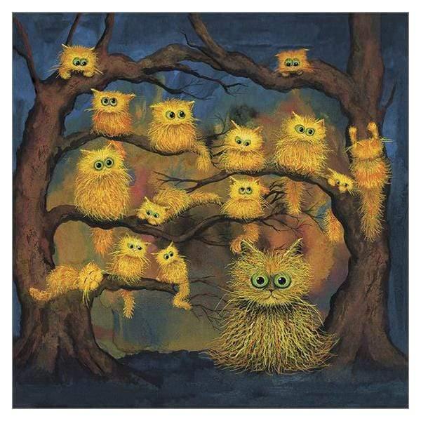 Orange Trees Card
